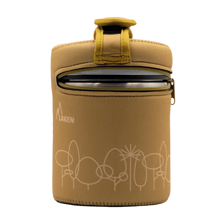 Thermos Alimentaire en Acier Inoxydable avec Housse en Néoprène 1 L