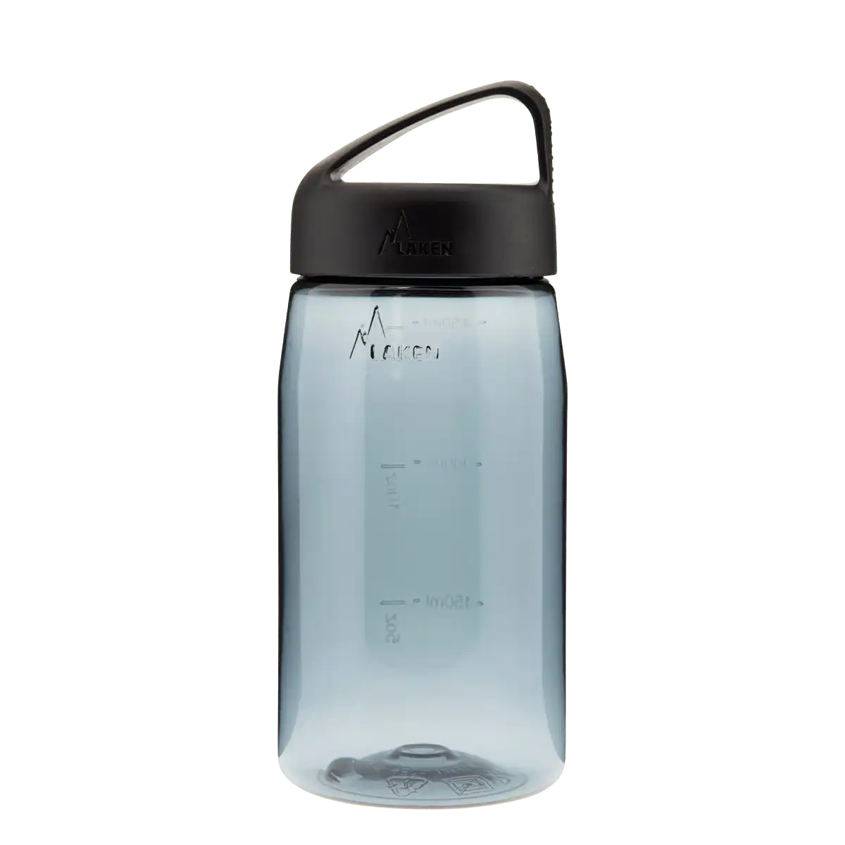 Botella de Tritan con tapón Classic gris de 0,45 litros