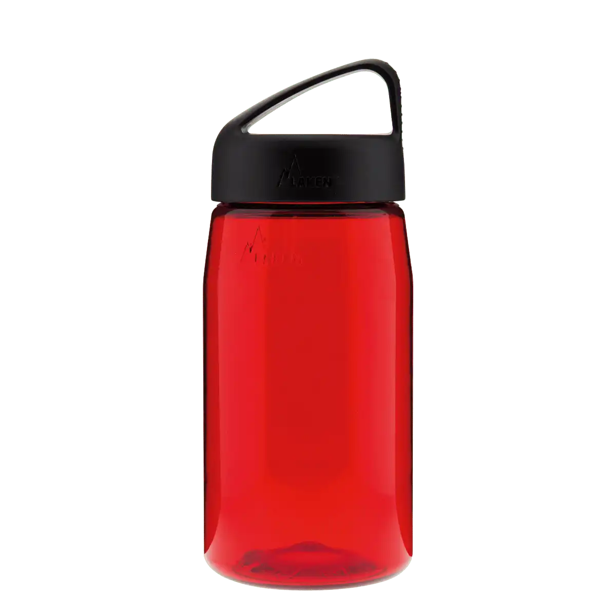 Botella de Tritan con tapón Classic roja de 0,45 litros