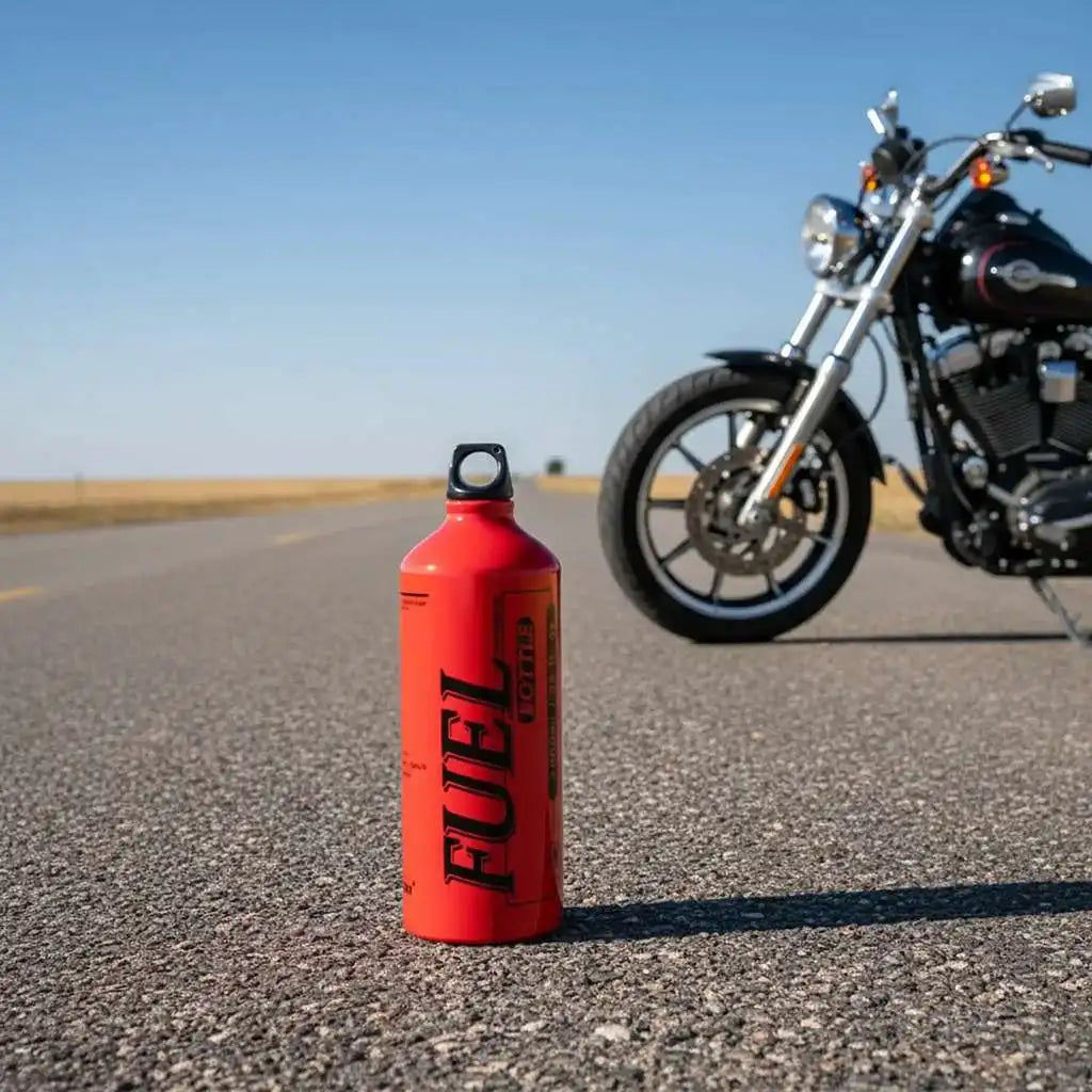 Gourde en aluminium pour carburant