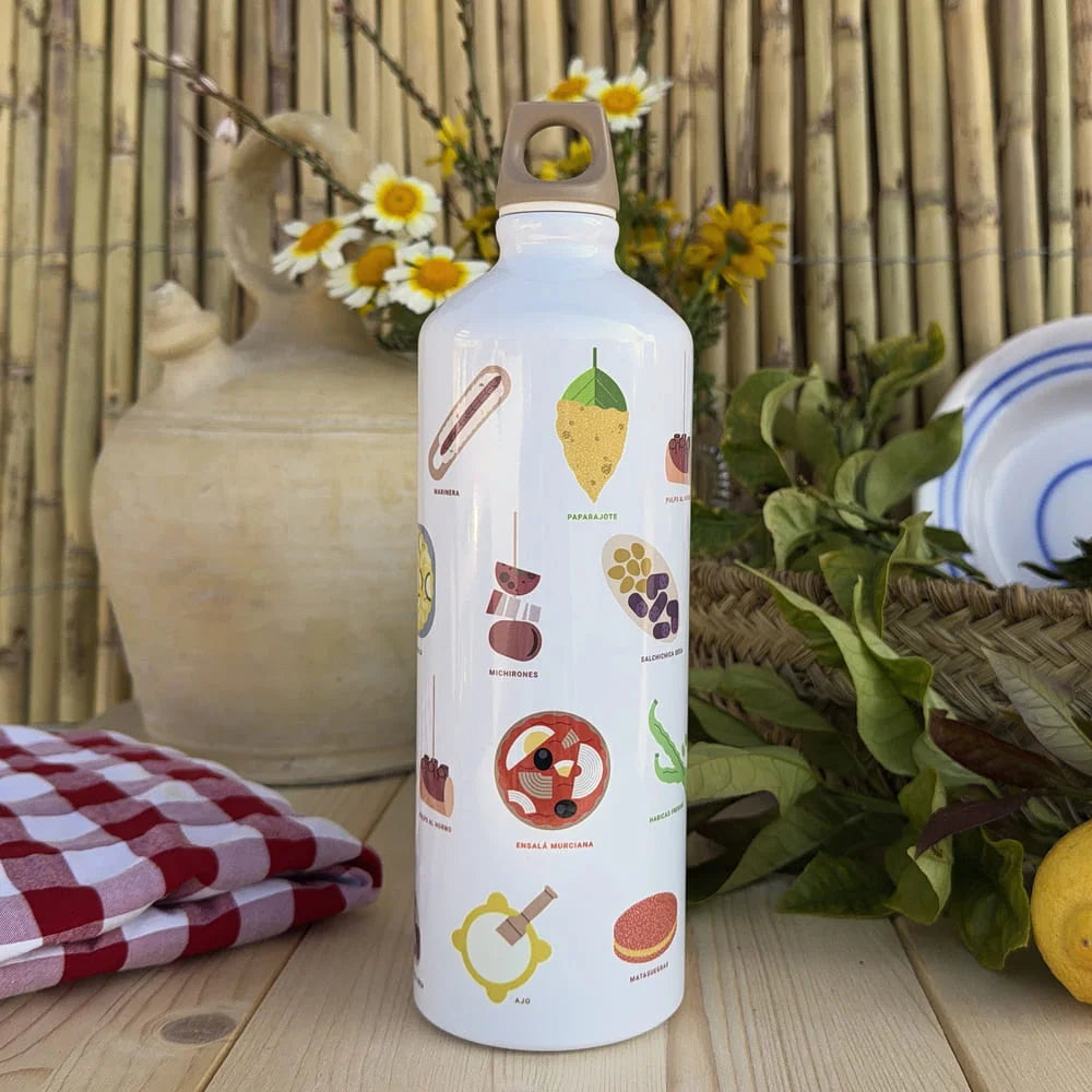 Gourde en Aluminium Futura™ – Édition Tapas Murcianas