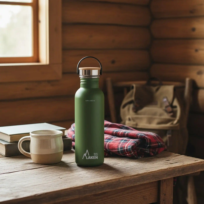 Gourde en Acier Inoxydable Bamboo™