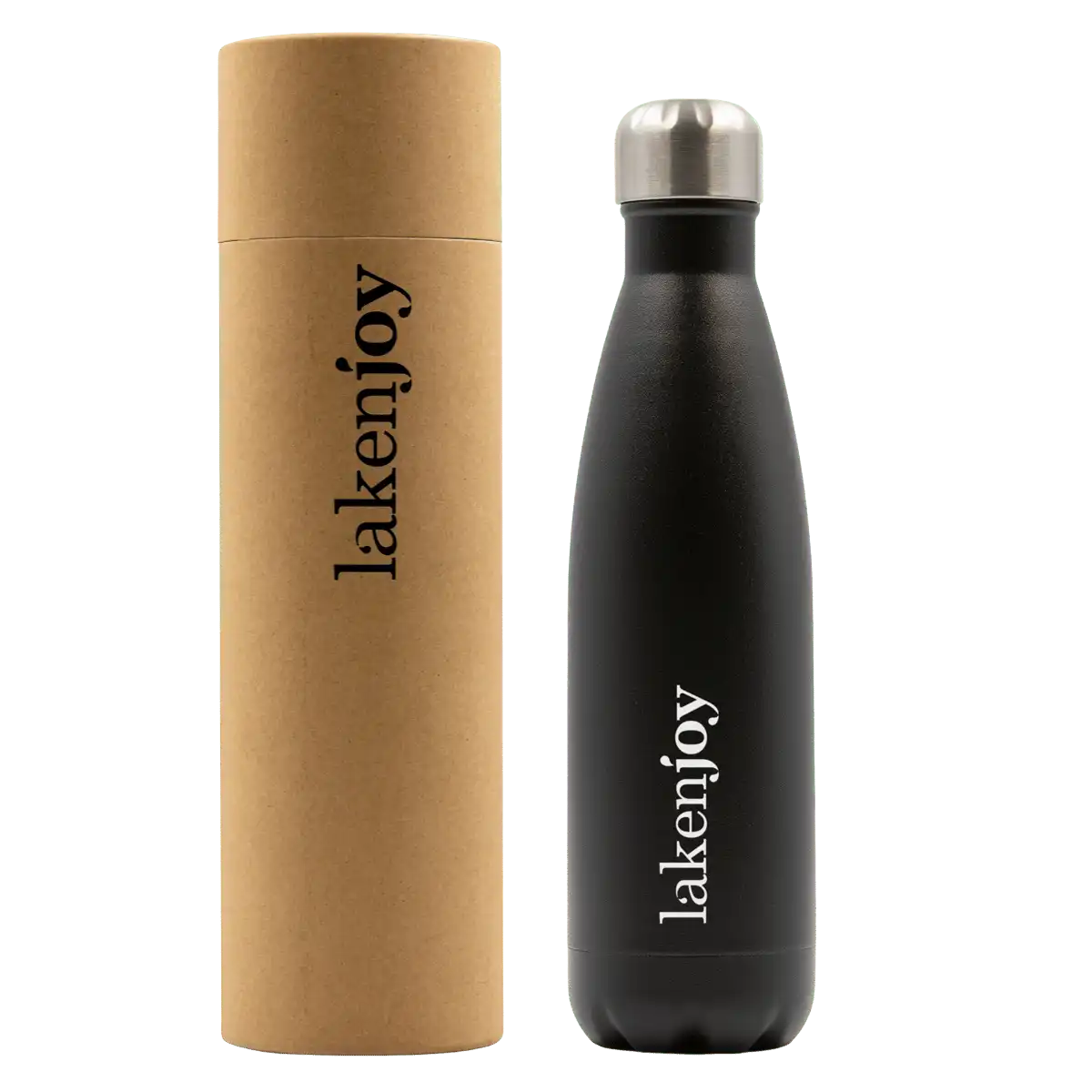 Botella térmica Lakenjoy negra