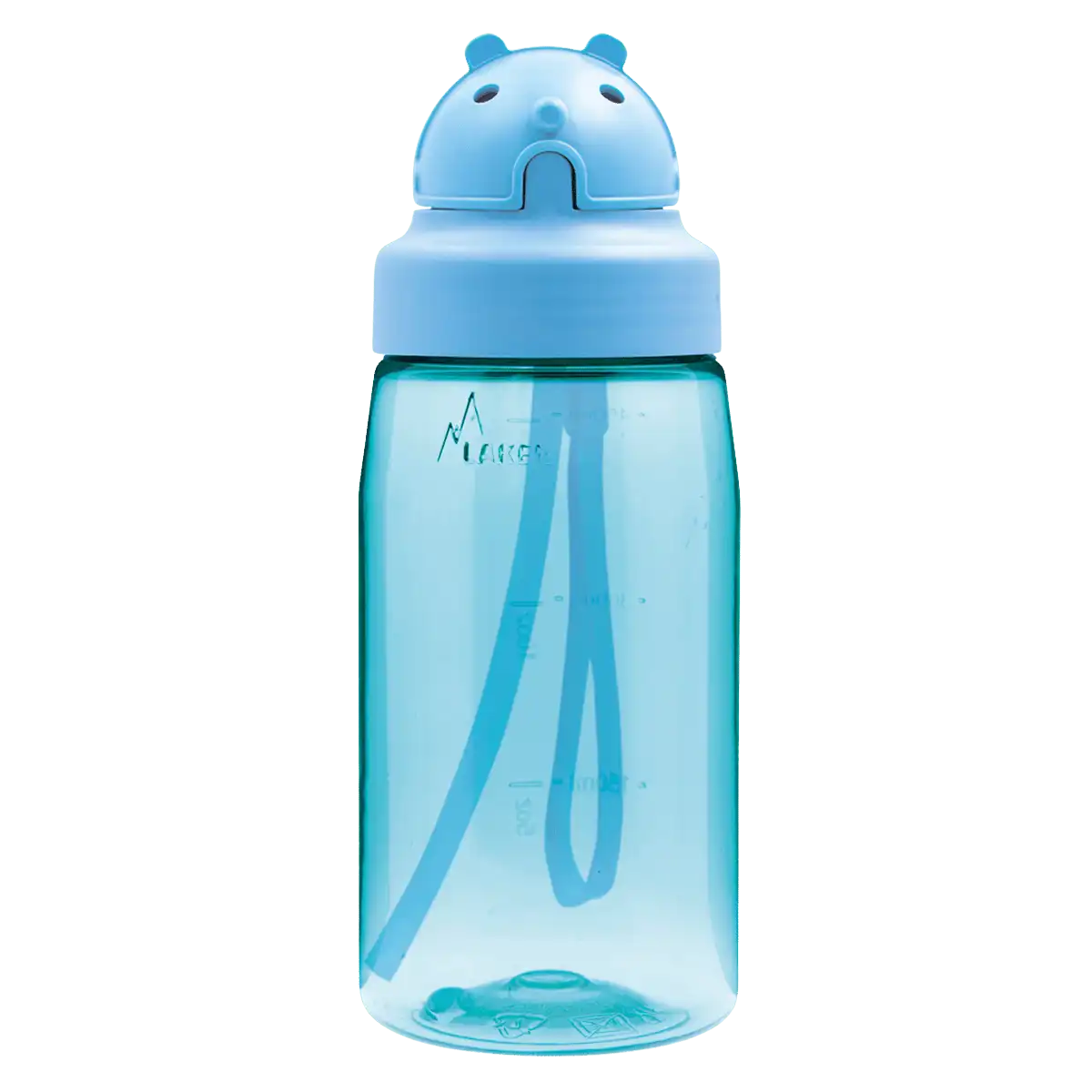 Botella Infantil de Tritan con tapón Oby azul