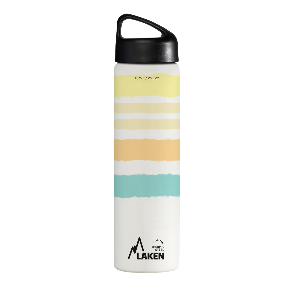 Cara frontal de la botella Natural Horizons de LAKEN de 0,75 litros