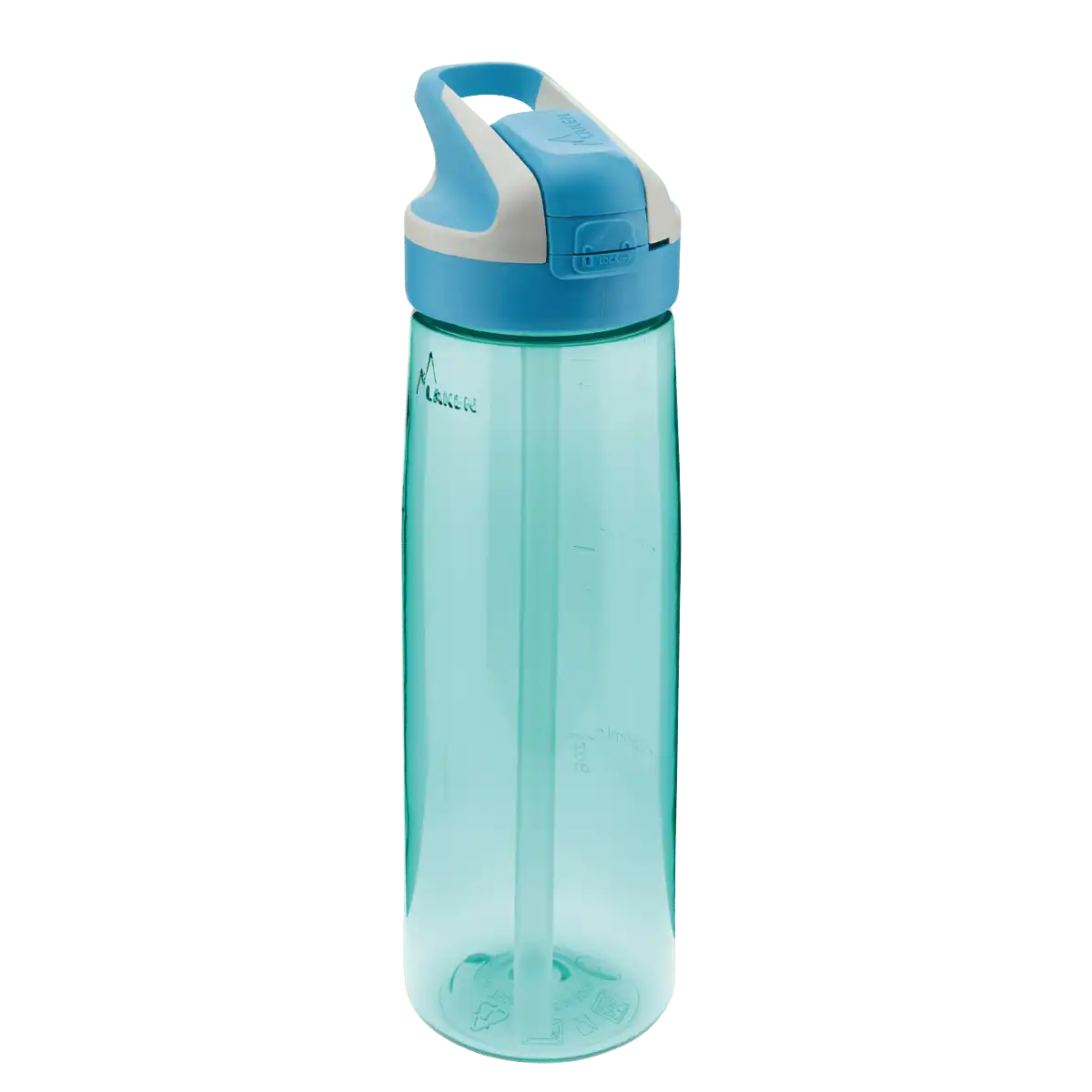 Botella de Tritan con tapón SUMMIT azul de 0,75 litros