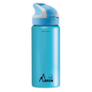 Botella térmica de acero azul clara de 0,5 litros con tapón SUMMIT azul
