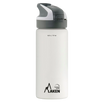 Botella térmica de acero blanca de 0,5 litros con tapón SUMMIT gris