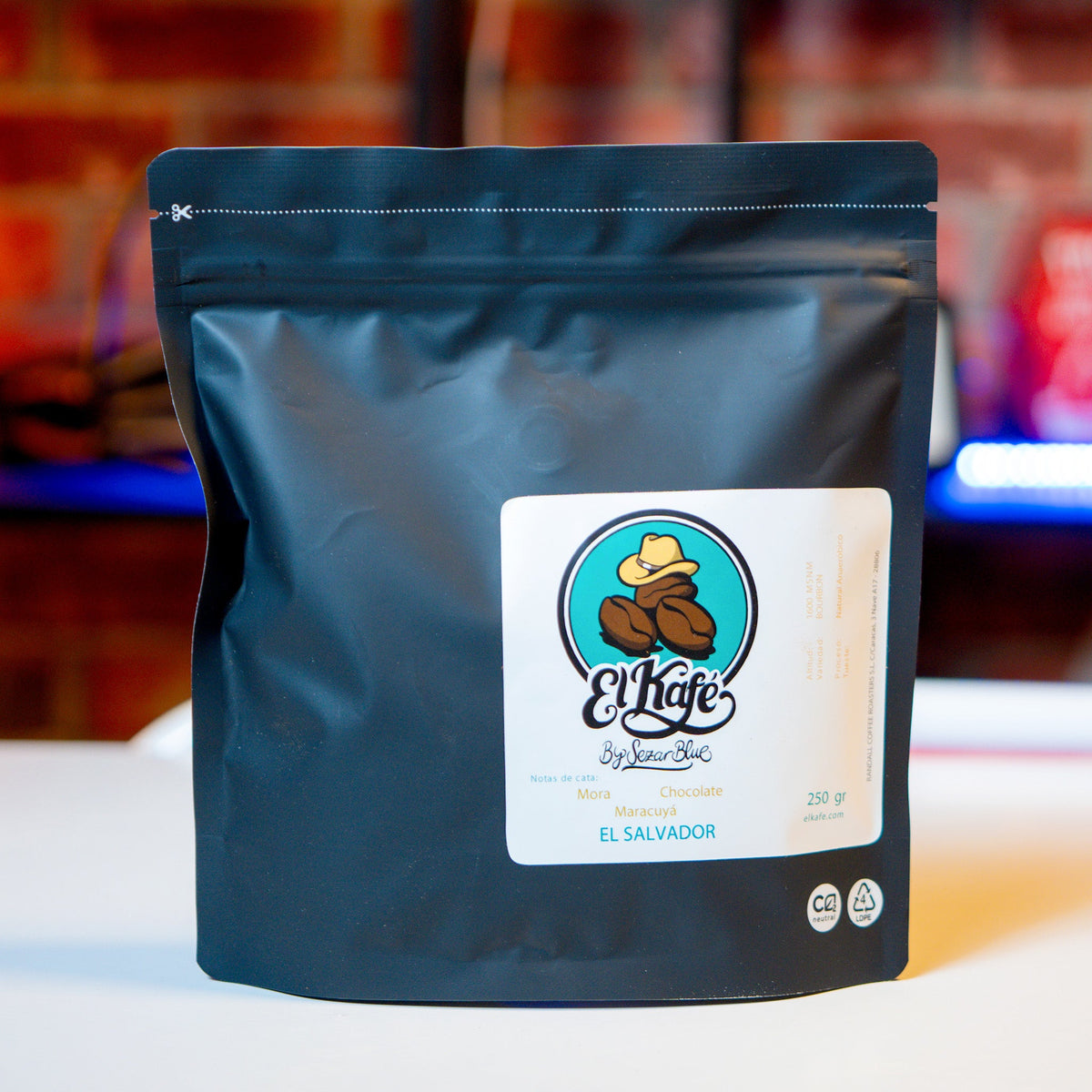 El Kafé El Salvador - grano